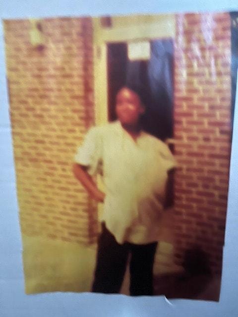 Teresa J. as a young teen parent